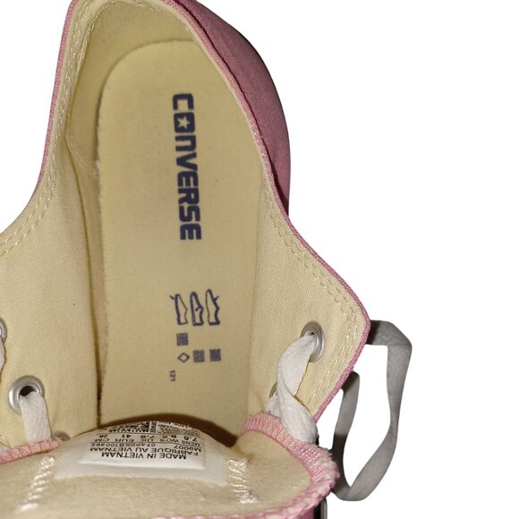 Converse All Star Low-Top Sneakers Pink Canvas Shoes Unisex SZ M's 7.5 Wm's 9.5 - Picture 3 of 9
